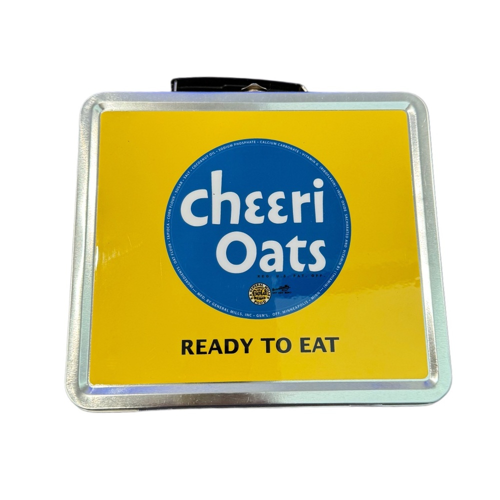 Vintage Cheerios Cheeri Oats Lunchbox with Magnets
